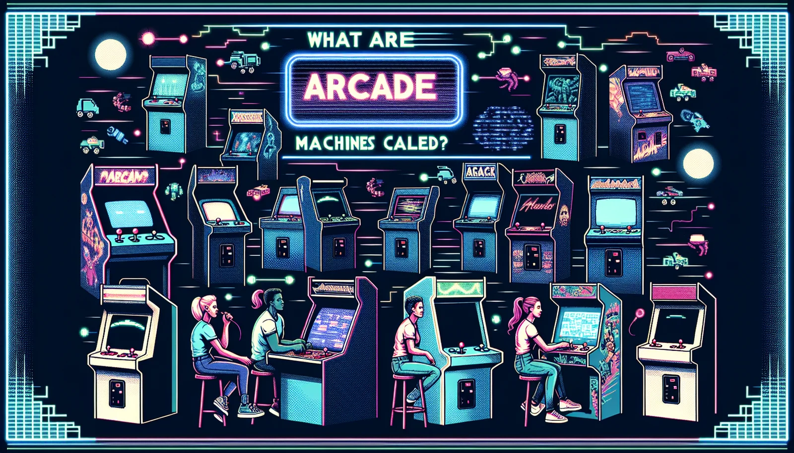 Cómo se llaman las máquinas de arcade