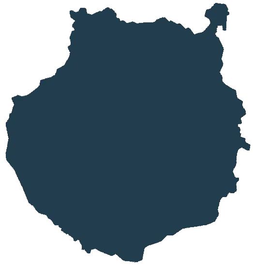 Mapa de la provincia de Las Palmas Mapa de la provincia de Las Palmas