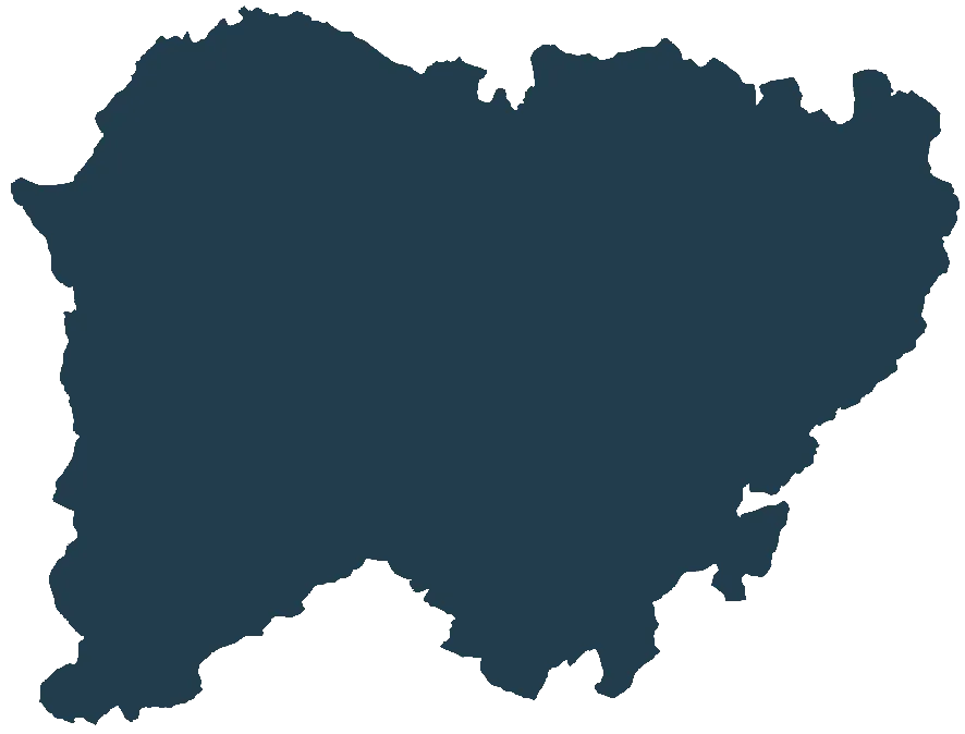 Mapa de la provincia de Salamanca Mapa de la provincia de Salamanca